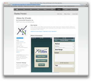 XNotes in the App Store