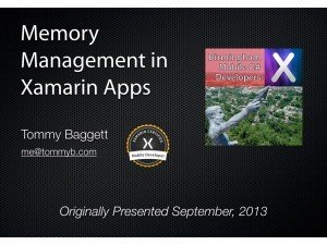 “Memory Management in Xamarin Apps” Series, Part Five